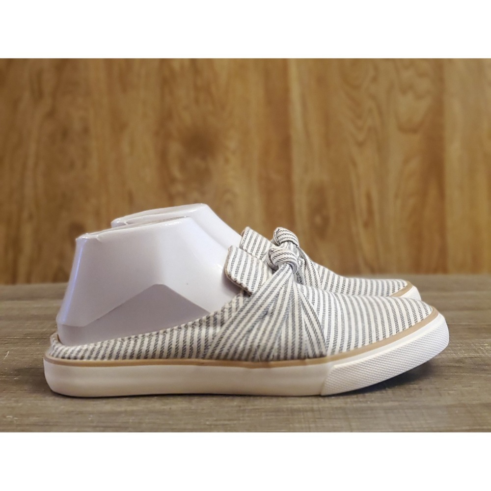 Margaritaville Sailor Slip On Knotted Sneakers‎ Women's Size 8 White Navy